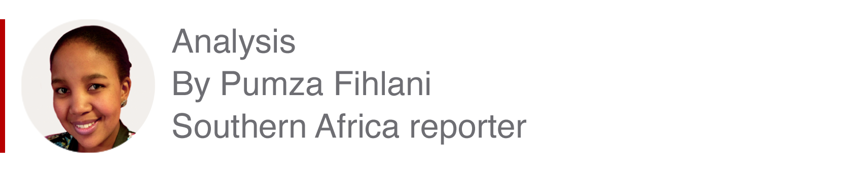Аналитический бокс Пумзы Фихлани, репортера из Южной Африки