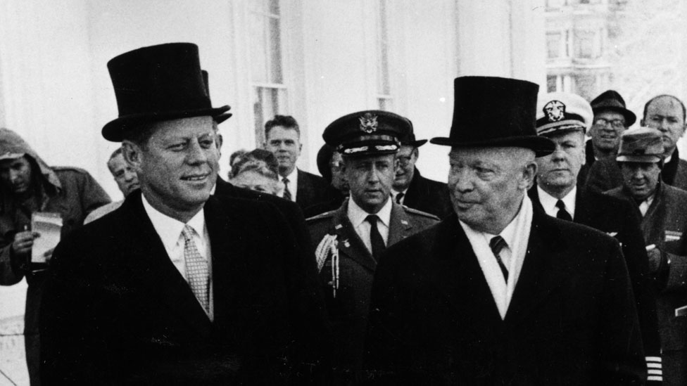 Los discursos de Eisenhower y Kennedy que marcaron el fin de la era de la  posguerra - BBC News Mundo