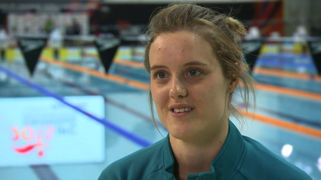 Paralympic swimmer Ellie Cole