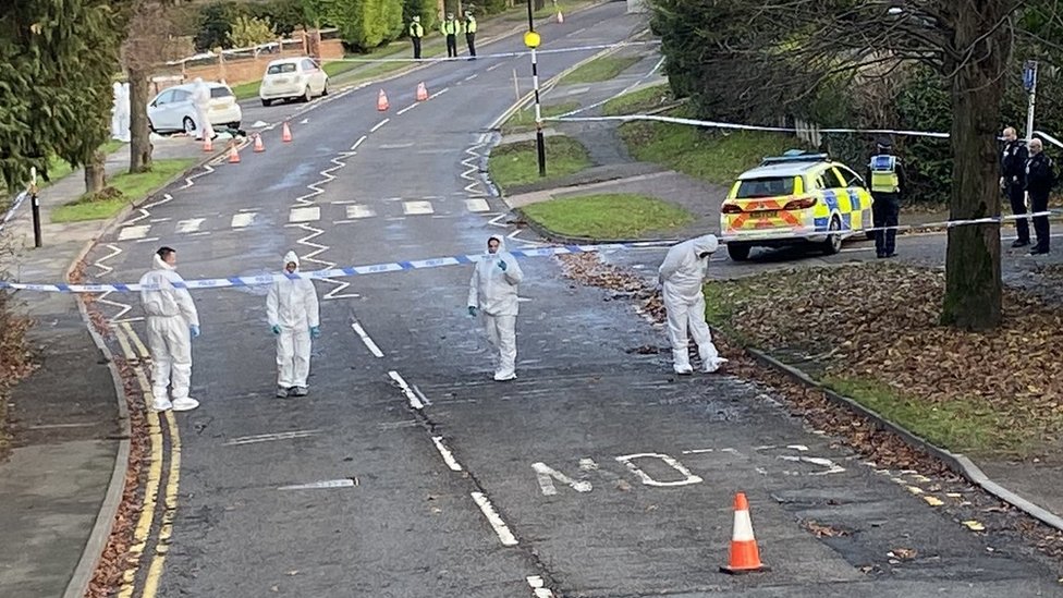 Rushden stabbing Boy, 13, and man arrested over woman's death BBC News
