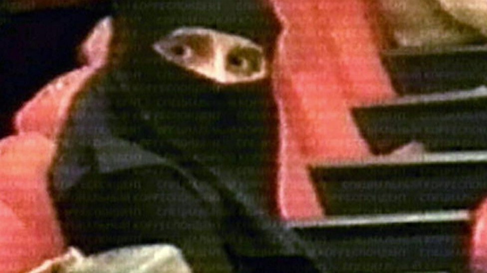 Painting of a terrorist