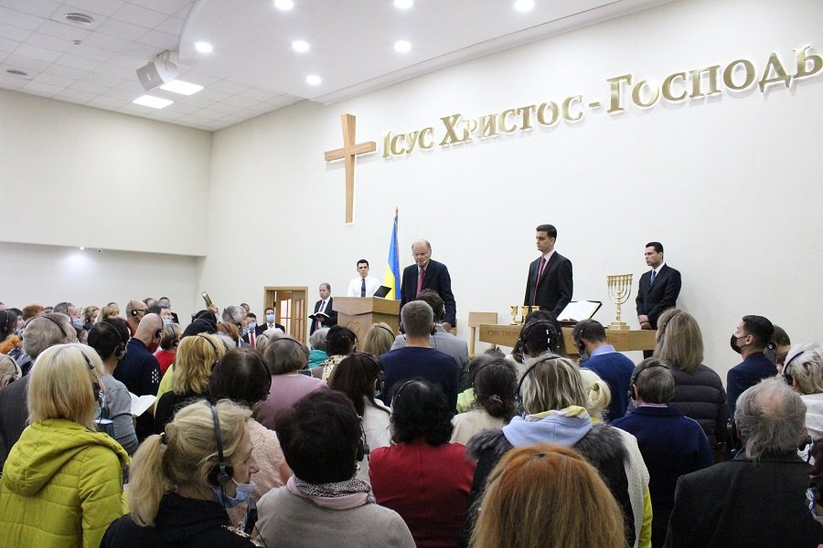 Culto evangélico em igreja