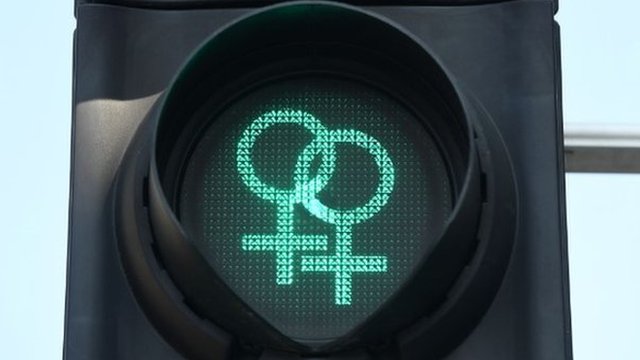 signals changed Pride march - BBC News