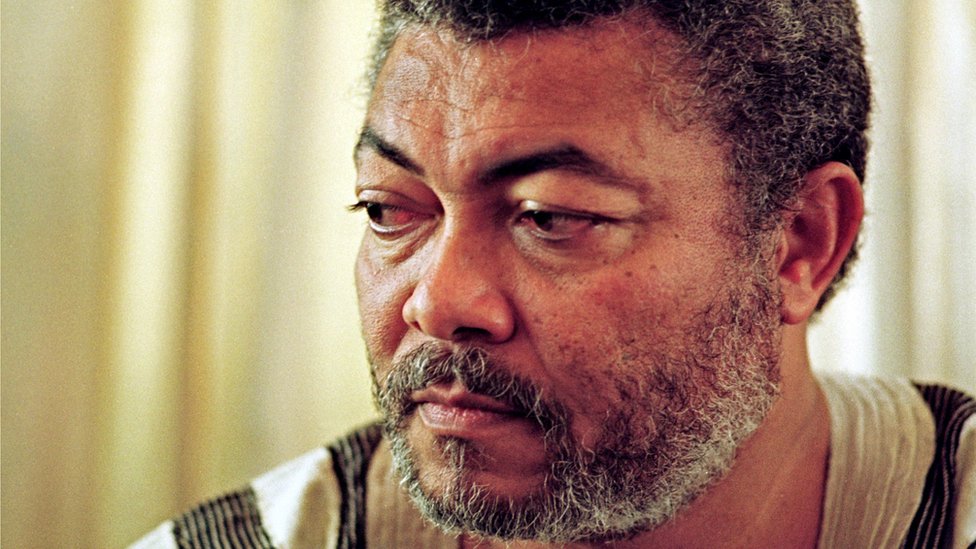 Jerry Rawlings in 2001