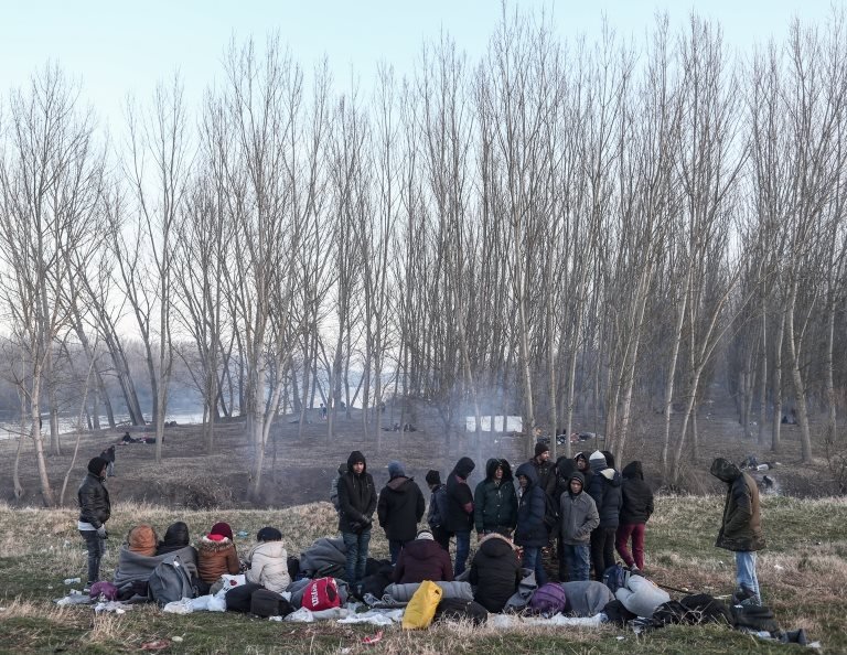 Edirne'deki mülteciler