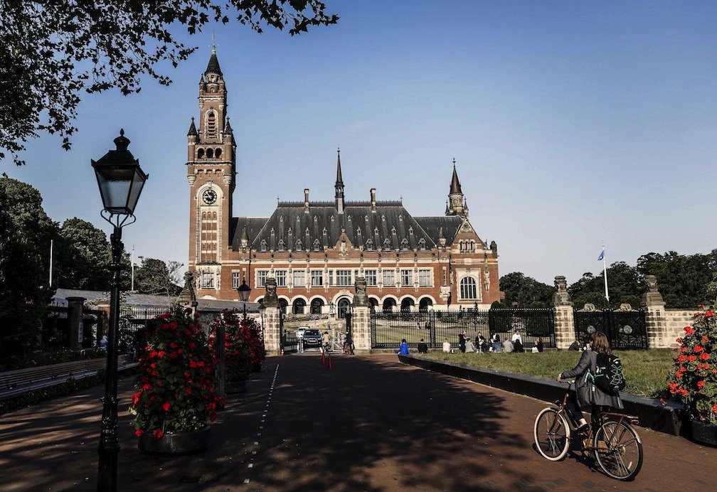 A general view of the Peace Palace