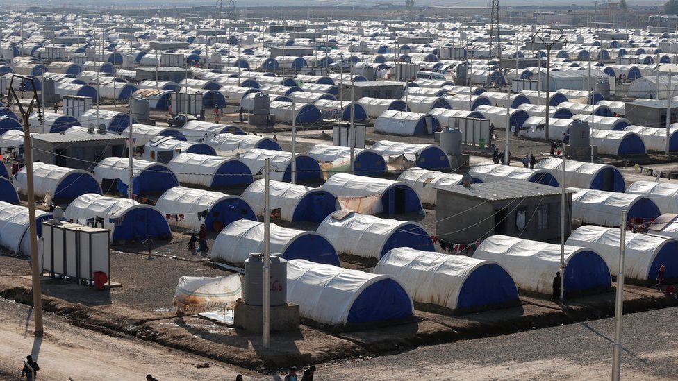 مخيم اللاجئين شمال العراق