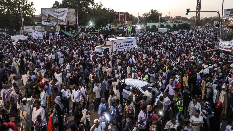 sudan protesto