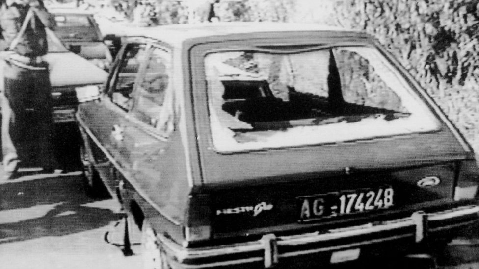 Rosario Livatino, aracının içinde öldürülmüştü