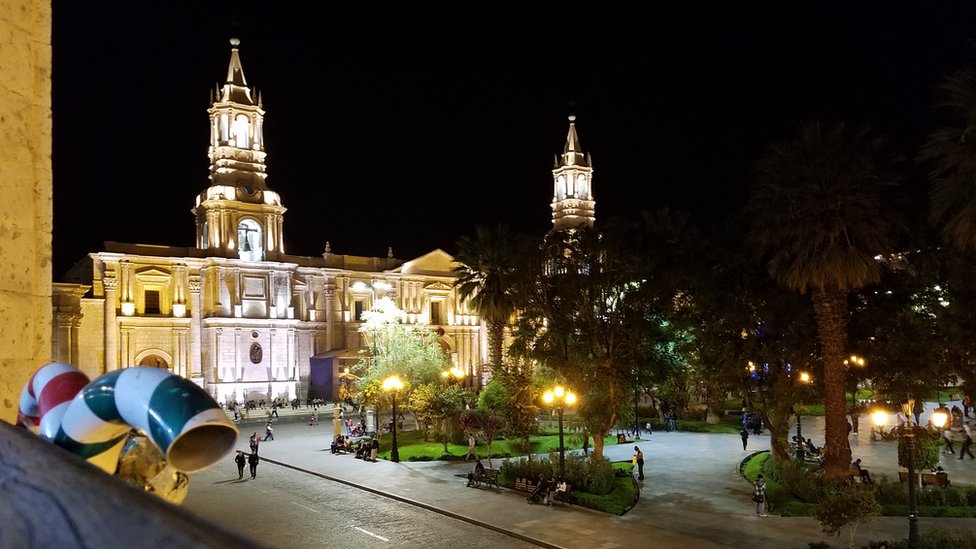 Catedral de Arequipa. (Foto: Analía Llorente)