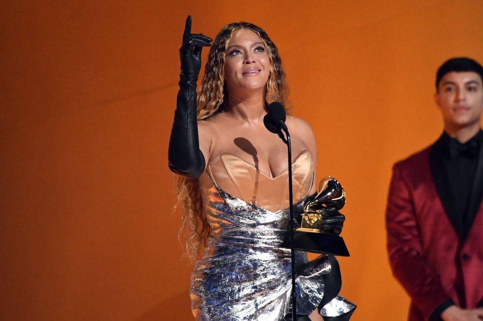 Beyoncé en los Grammy 2023