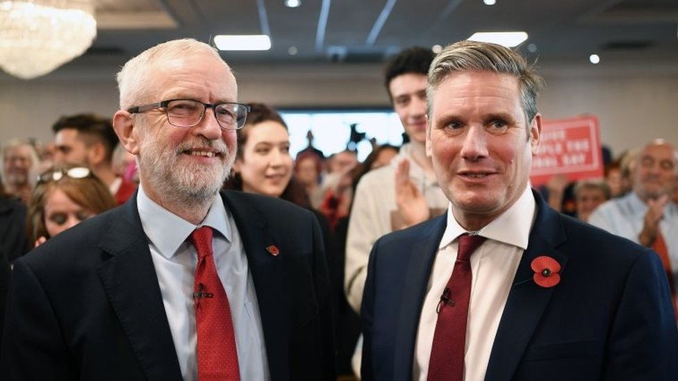 Starmer Urged Not To Let Corbyn Back Into Parliamentary Party Bbc News 