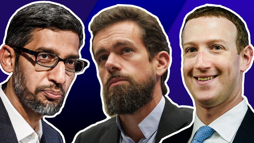 Facebook, Twitter and Google face questions from US senators