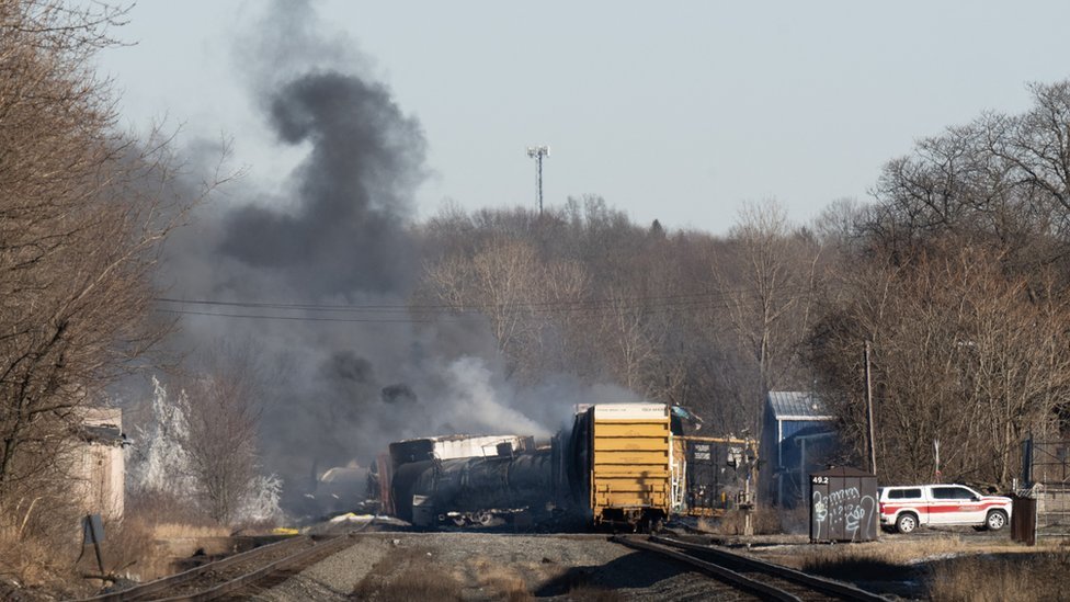 East Palestine Ohio train derailment