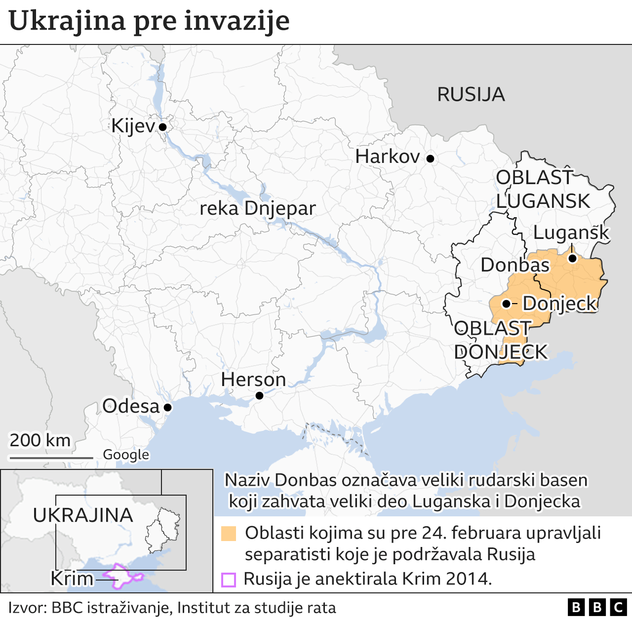 Ukrajina - pre početka rata
