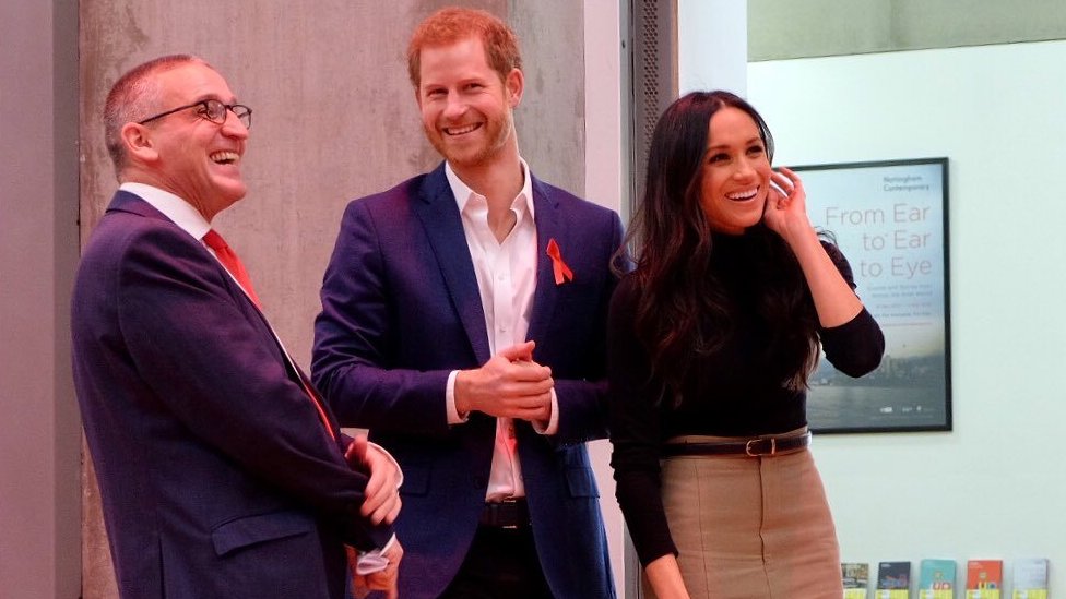 Prince Harry and Meghan Markle wow Nottingham crowds on first joint visit