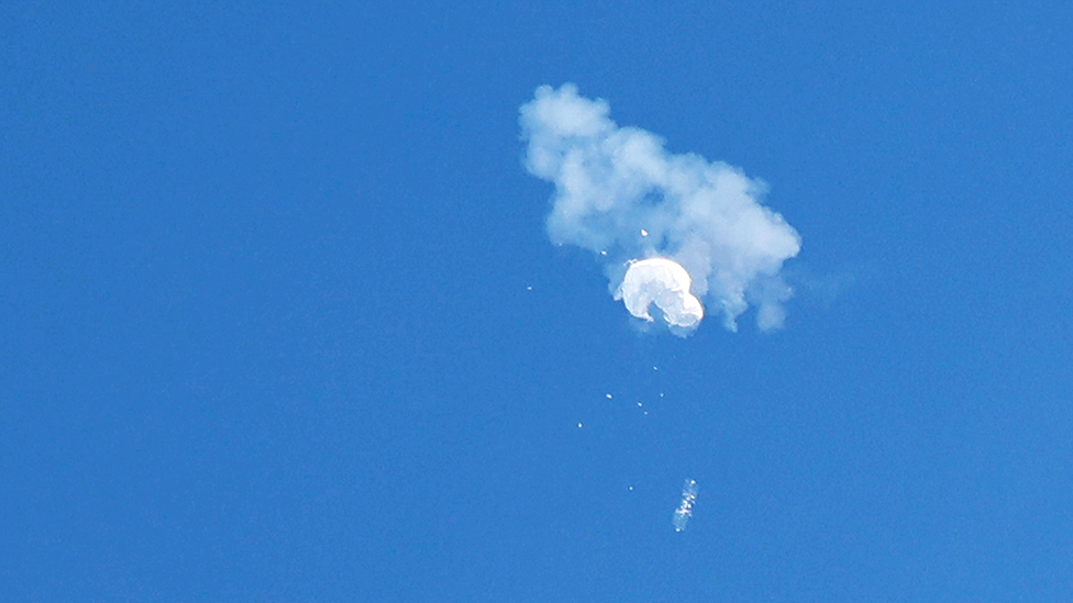 Chinese spy balloon did not collect information, says Pentagon