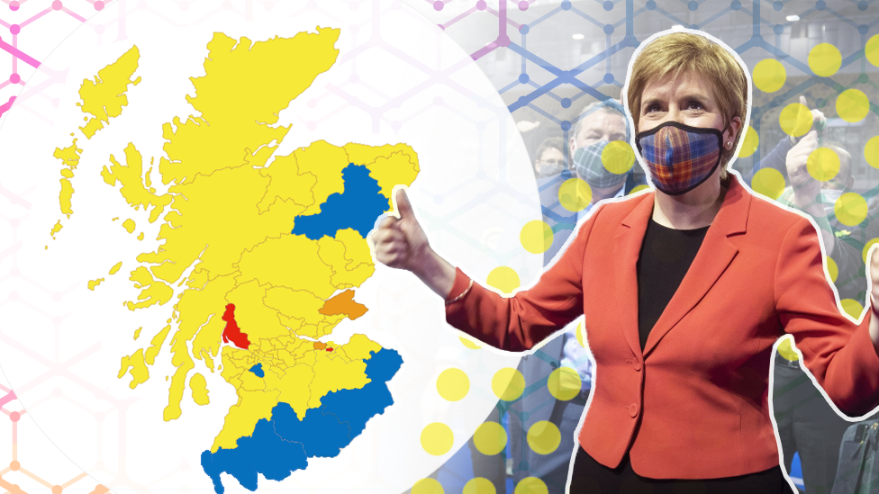 Scottish Election 2021 Results In Maps And Charts Bbc News