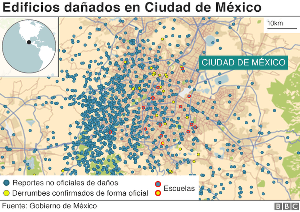 7 Gráficos Para Entender La Devastación Del Terremoto De México 4842