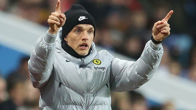 Aston Villa 1-3 Chelsea: Thomas Tuchel criticises schedule and says his side 'are struggling'