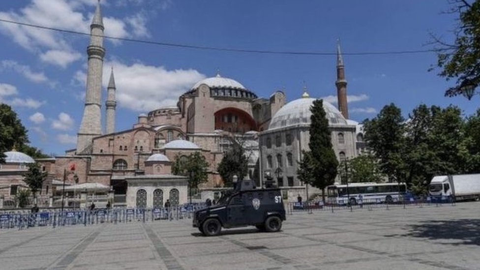 ستقام أول صلاة للمسلمين في آيا صوفيا في 24 يوليو/ تموز