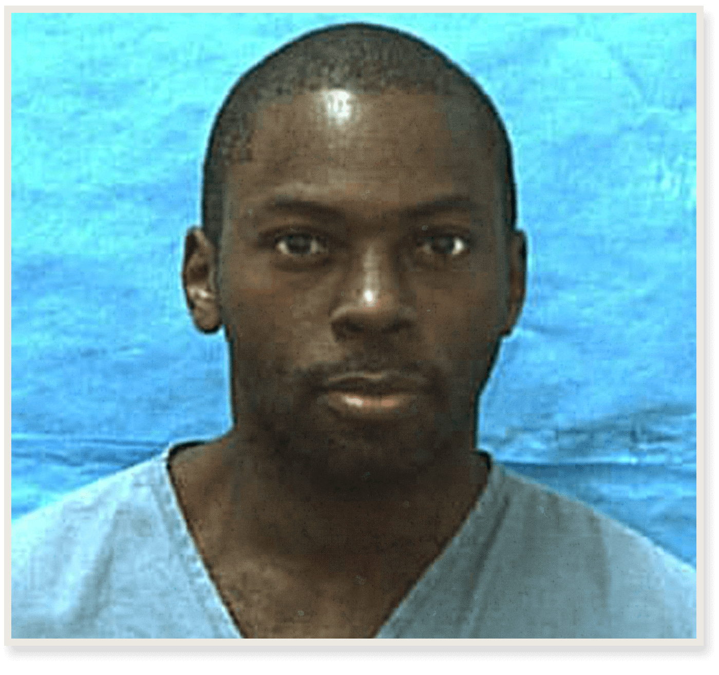 A US police mugshot of Mark Gordon
