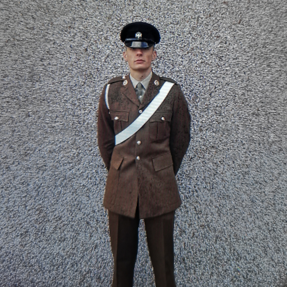 Alex Smith in his Army uniform
