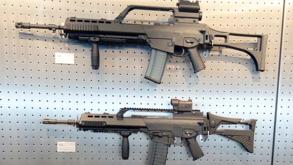 Штурмовые винтовки H&K G36, фото 2015