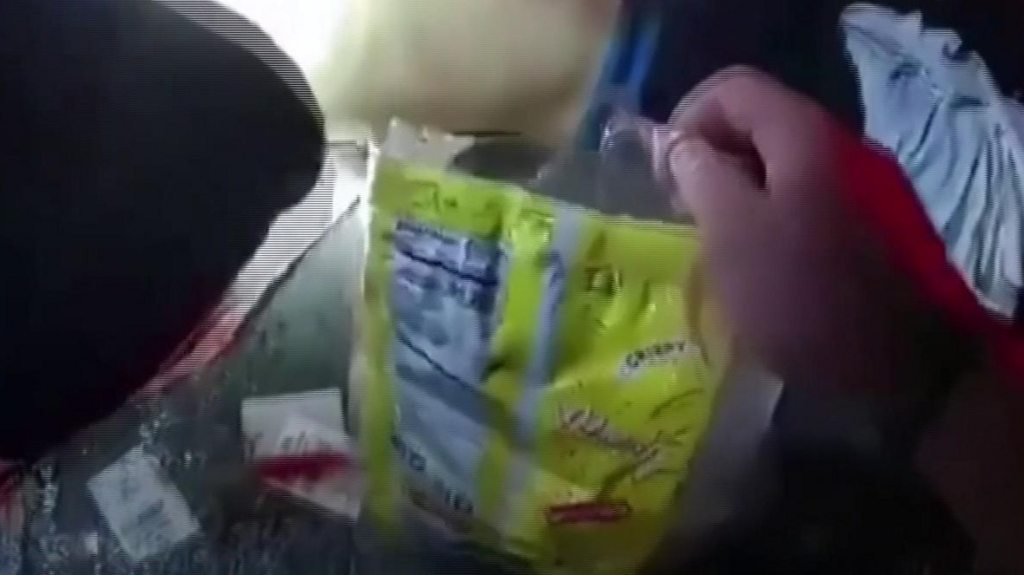 NYPD officer uses crisp packet to save stabbing victim
