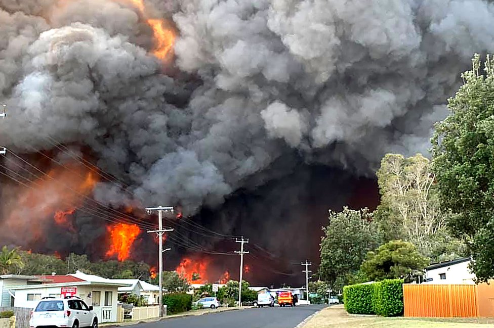 ਆਸਟਰੇਲੀਆ ਦੇ ਜੰਗਲਾਂ ਦੀ ਅੱਗ Australia bushfires