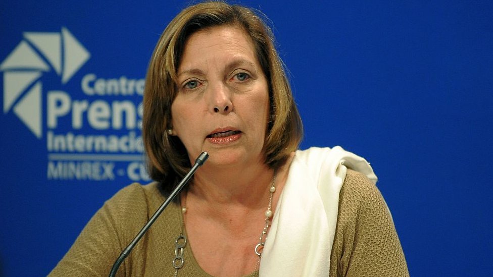 La embajadora cubana en Canadá, Josefina Vidal