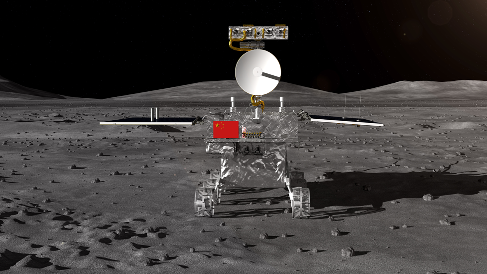 Ilustración de la sonda Chang'e 4