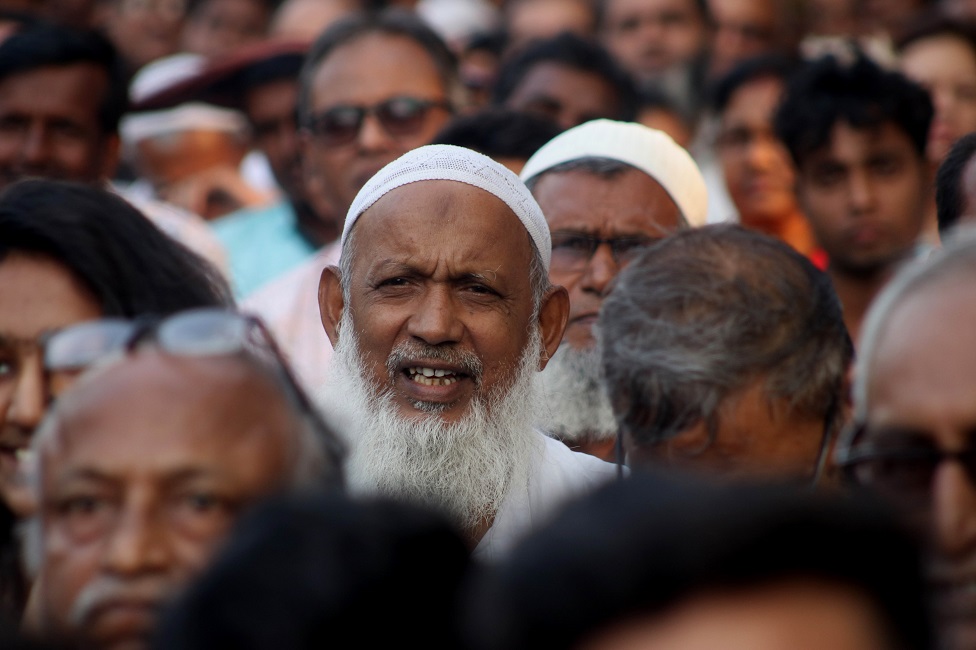Члены мусульманского меньшинства в индийском штате Ассам