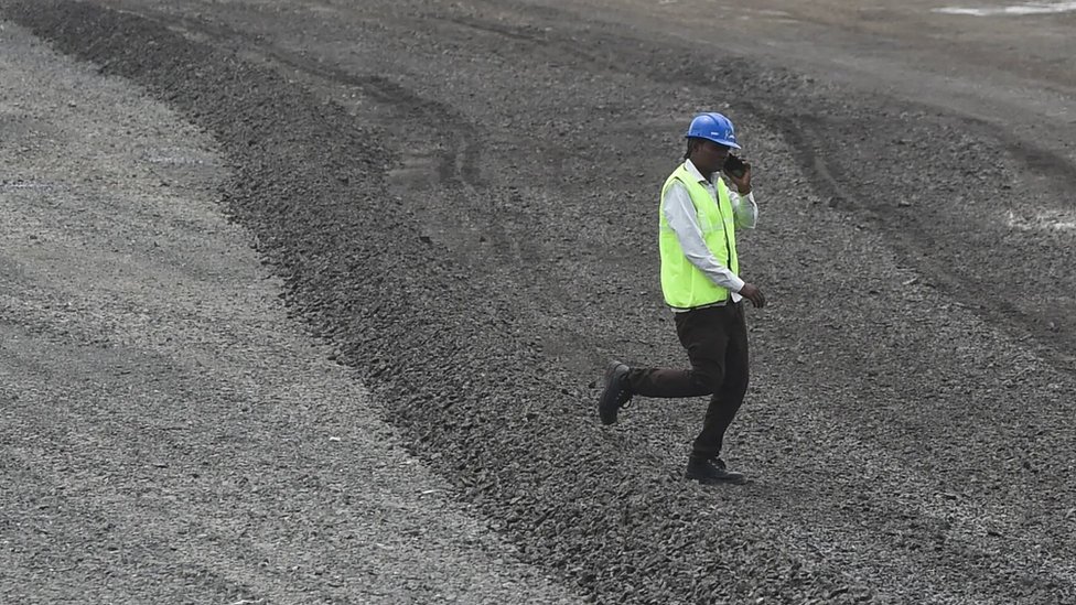 Proyek pembangunan jalan di India