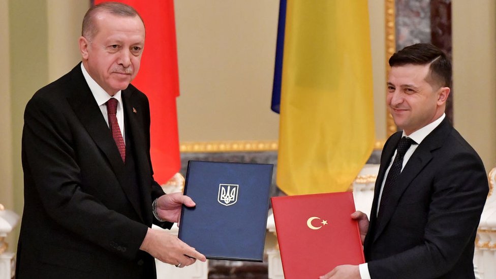 Erdogan e Zelensky