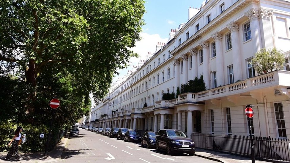 London's Eaton Square most expensive place to buy home in Britain BBC