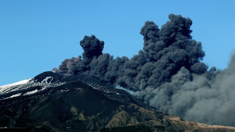 Mount Etna Erupts In Sicily Amid Dozens Of Tremors Bbc News