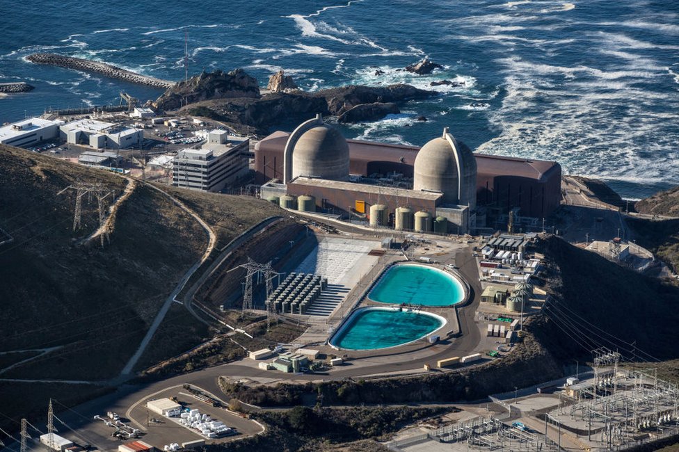 Central nuclear de Diablo Canyon en San Luis Obispo, California, Estados Unidos.