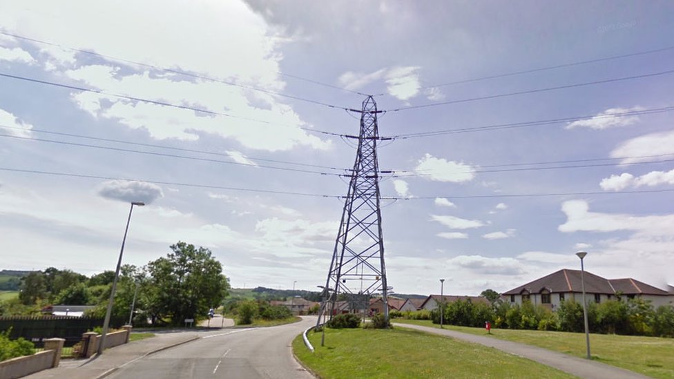 Power lines work to shut Inverness road for weeks BBC News