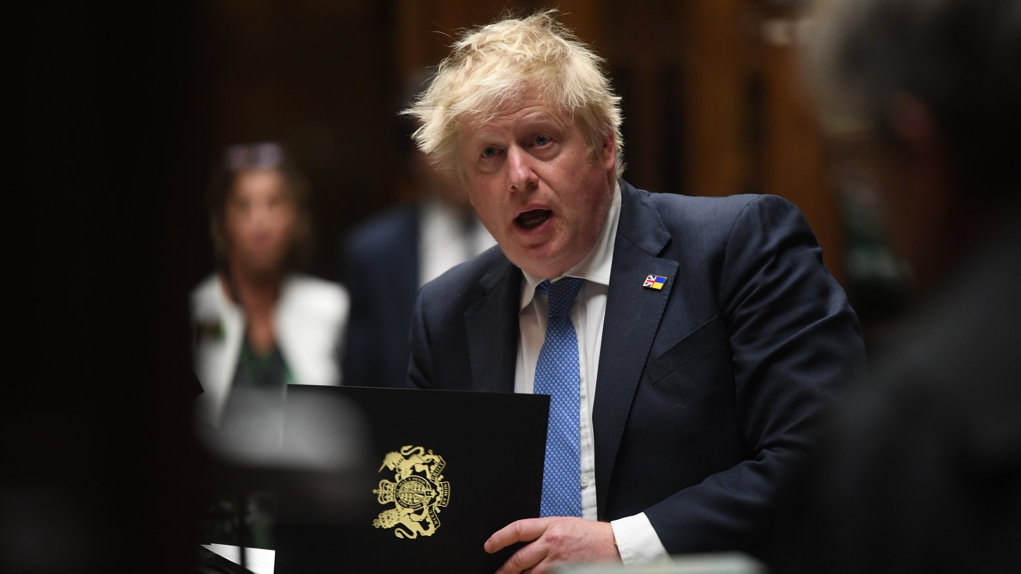 Boris Johnson sorry for party as Labour calls apology a joke