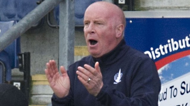 Falkirk manager Peter Houston