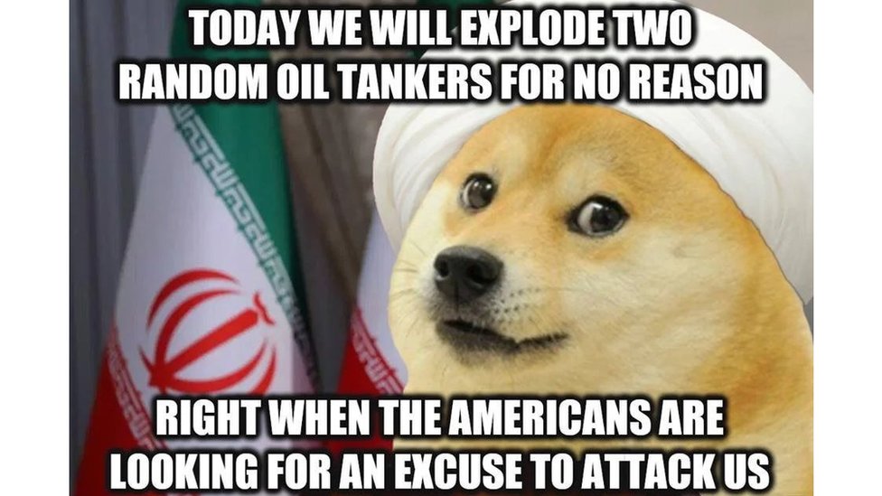 Сегодня мы без причины взорвем два случайных нефтяных танкера. Именно тогда, когда американцы ищут повод напасть на нас