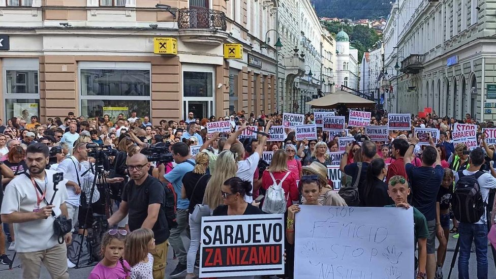 protest sarajevo 14 avgust 2023