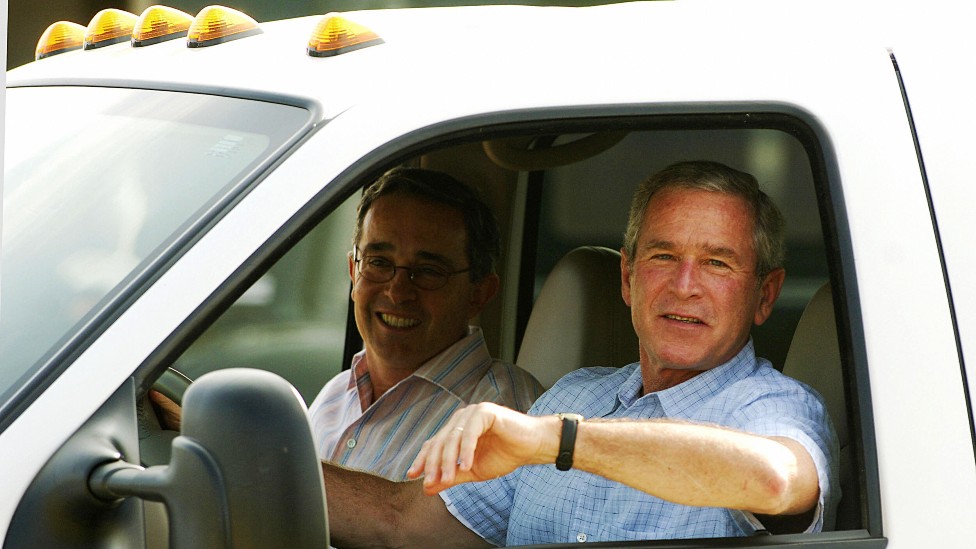 Uribe y Bush