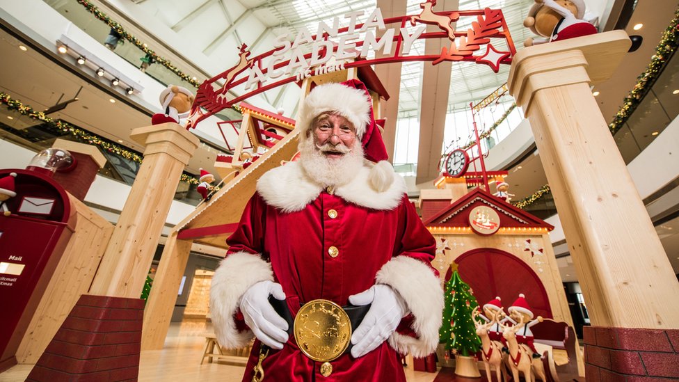 Santa Rick runs a school for Santa impersonators in Atlanta