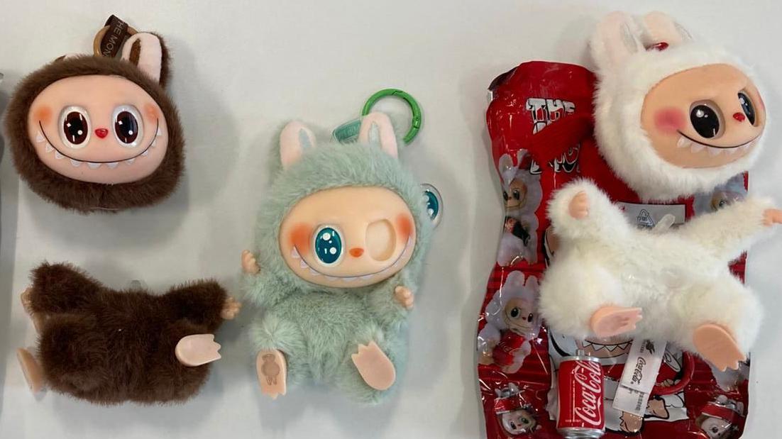 その他 FAKE TOY Fake Labubu doll warning after hundreds seized