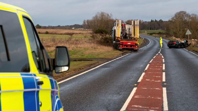 A9 crash near Invergordon leaves two people seriously injured