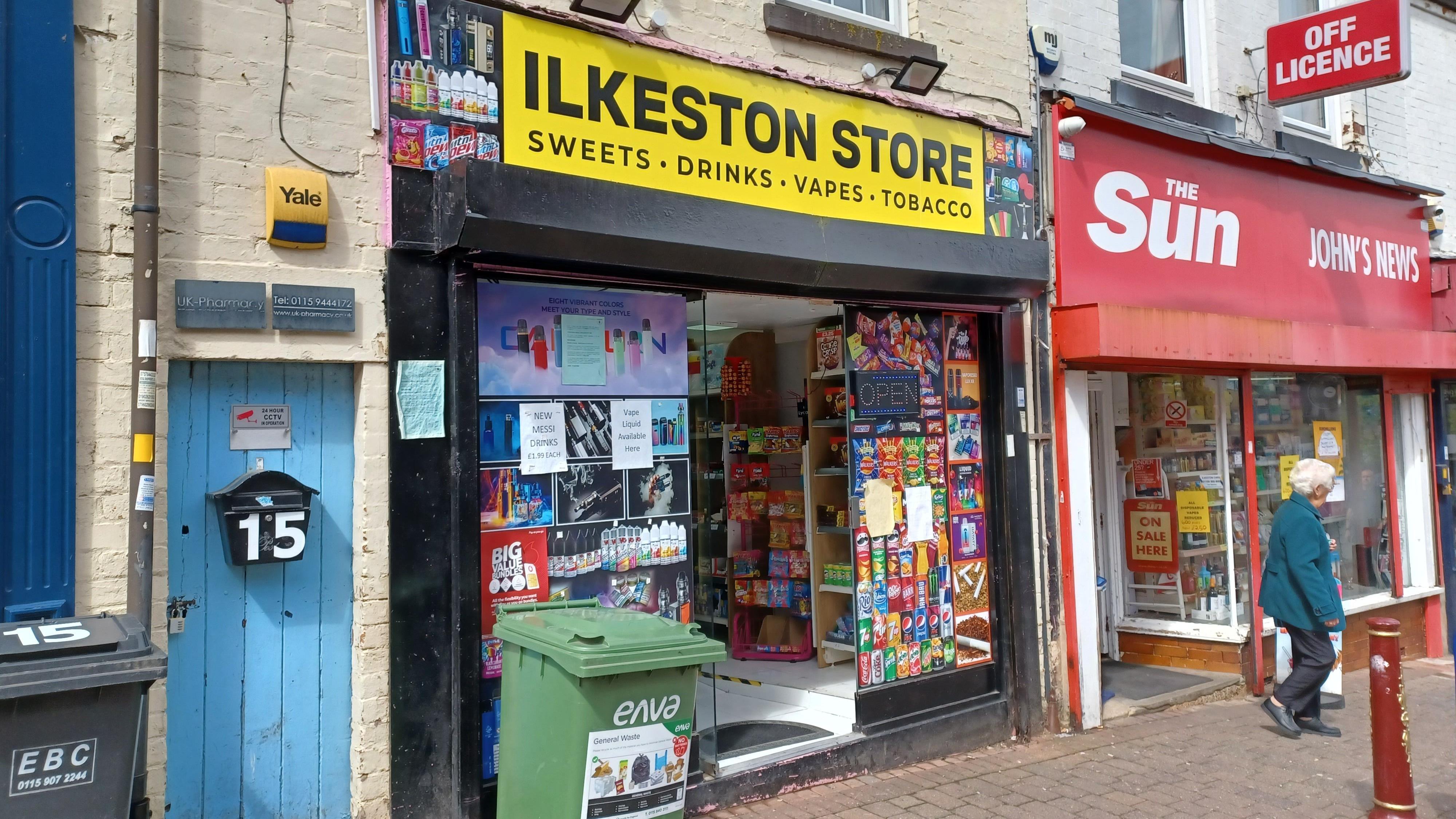 ilkeston vape shop Police raise concerns over shop's licence bid