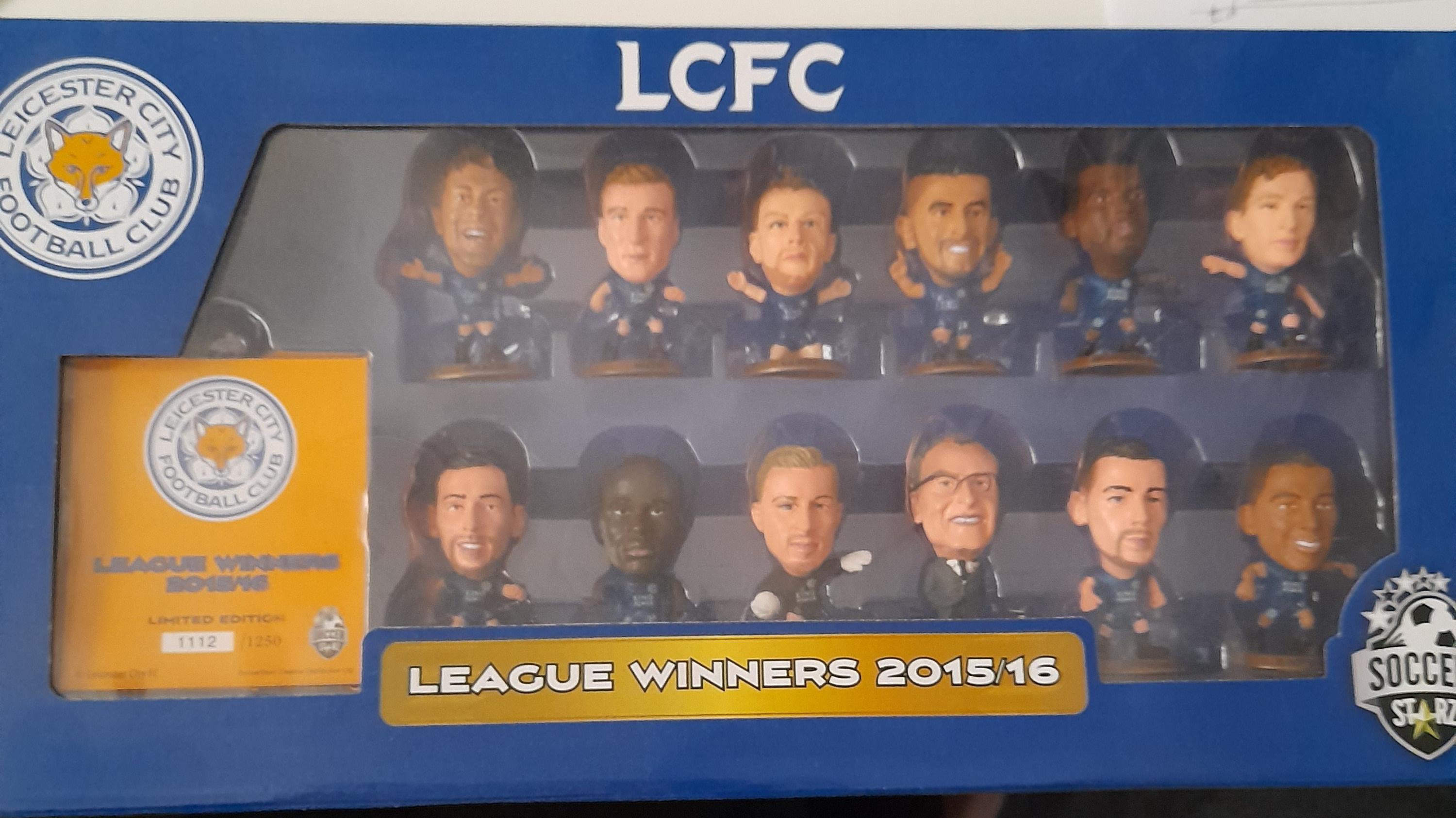 Manchester City FC SoccerStarz Premier League Champions Team Pack