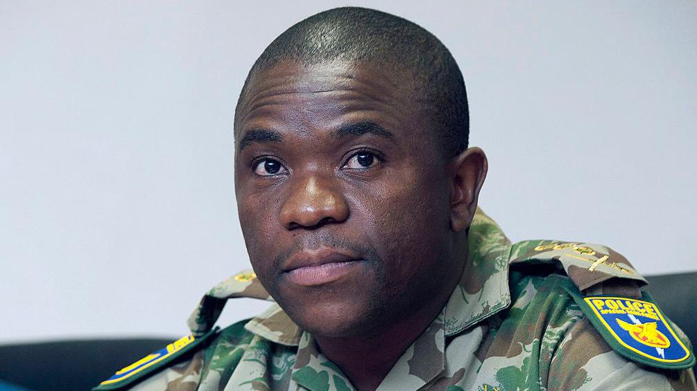 Nhlanhla Mkhwanazi: The top cop who stood up to politicians - twice - BBC News